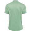 COOFANDY Muscle Fit Dress Shirts for Men Banded Collar Casual Button Down Shirts(Light Green)