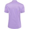 COOFANDY Muscle Fit Dress Shirts for Men Banded Collar Casual Button Down Shirts(Lilac)