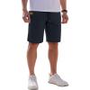 COOFANDY Men’s Casual Shorts Cotton Elastic Waist Drawstring Shorts Lightweight Summer Beach Shorts(Royal Blue)