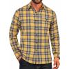 Yellow Navy Plaid