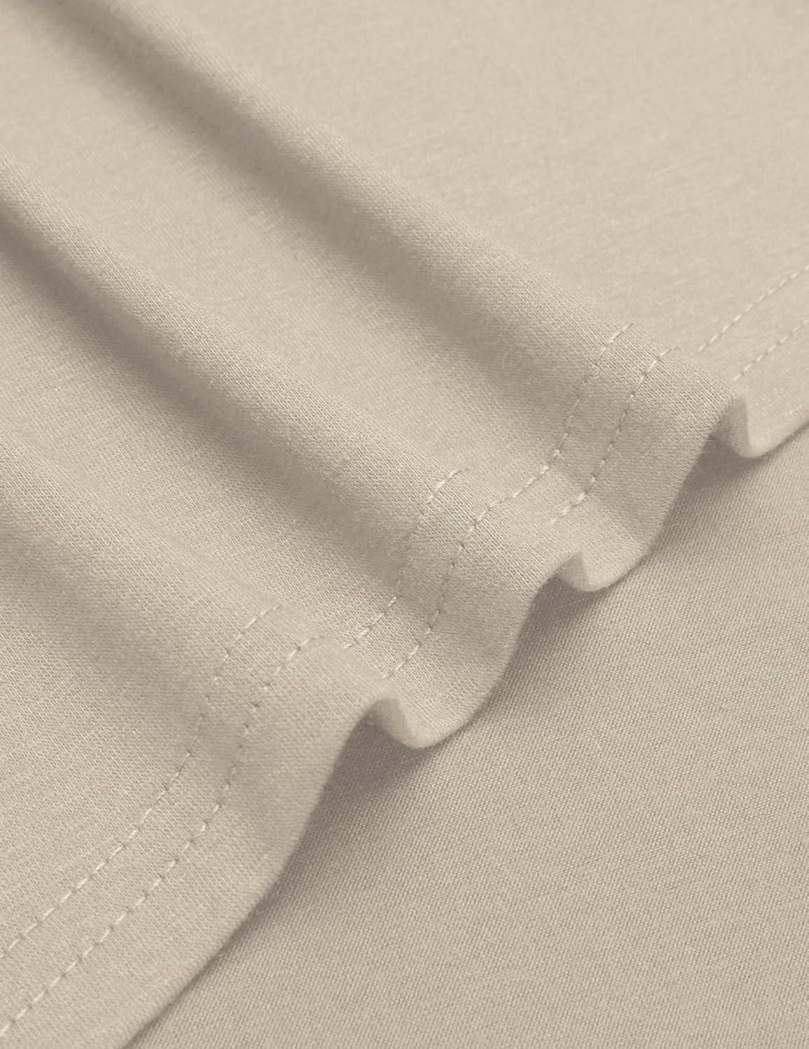 imageCOOFANDY Long Hooded Cardigan Ruffle Shawl Collar Open Front Lightweight Drape Cape Overcoat with PocketsLight Khaki