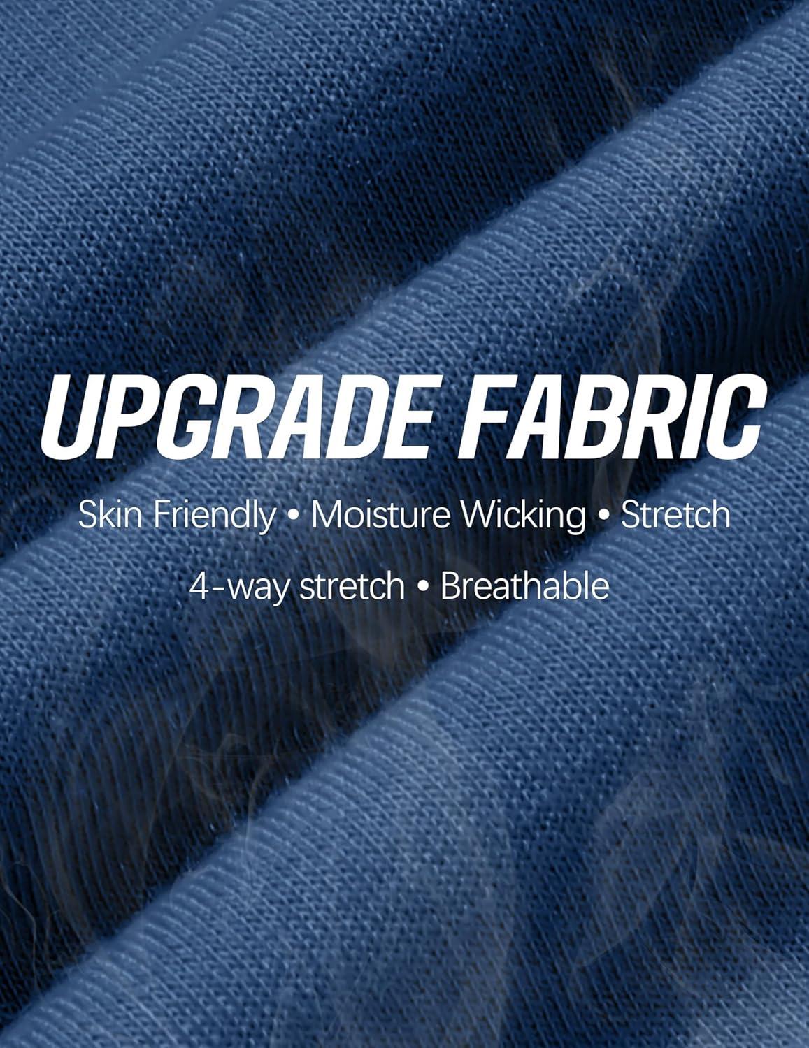 imageCOOFANDY Mens 2 Pack Workout Gym Shorts 7 Inch 5 Inch Athletic Shorts Lightweight Casual Jogger Short with Zipper Pockets1 Blue