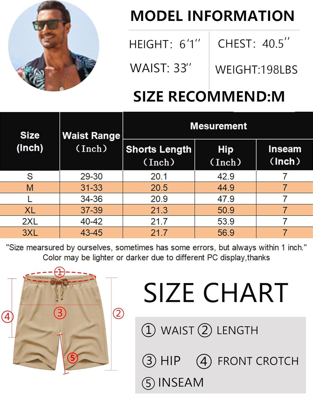 imageCOOFANDY Mens Casual Drawstring Shorts Lightweight Elastic Waist Walking Shorts with PocketsLight Khaki