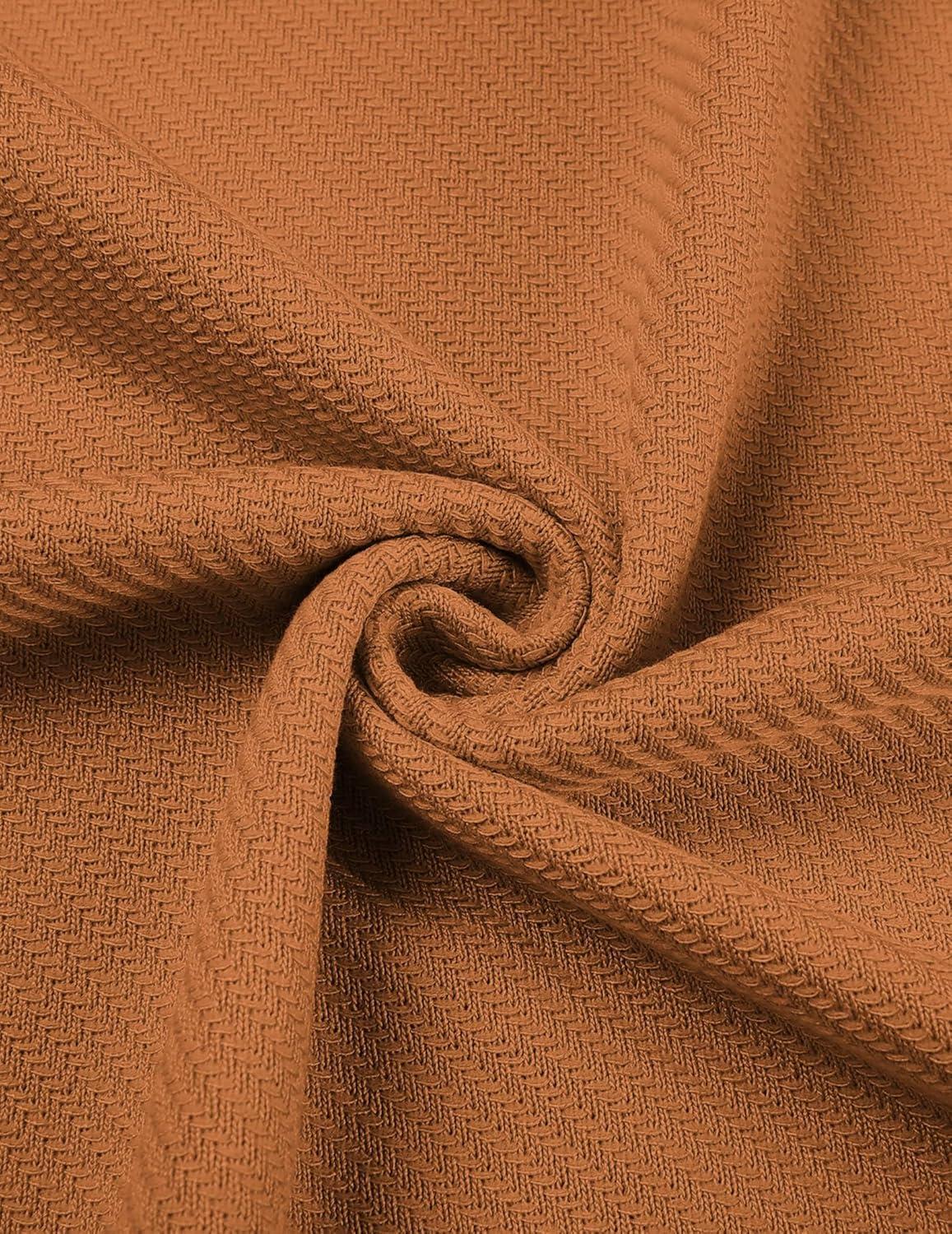 imageCOOFANDY Mens Casual Quarter Zipper Knit Polo Shirts Short Sleeve Summer Beach Shirt Textured Jersey TopsLight Brown