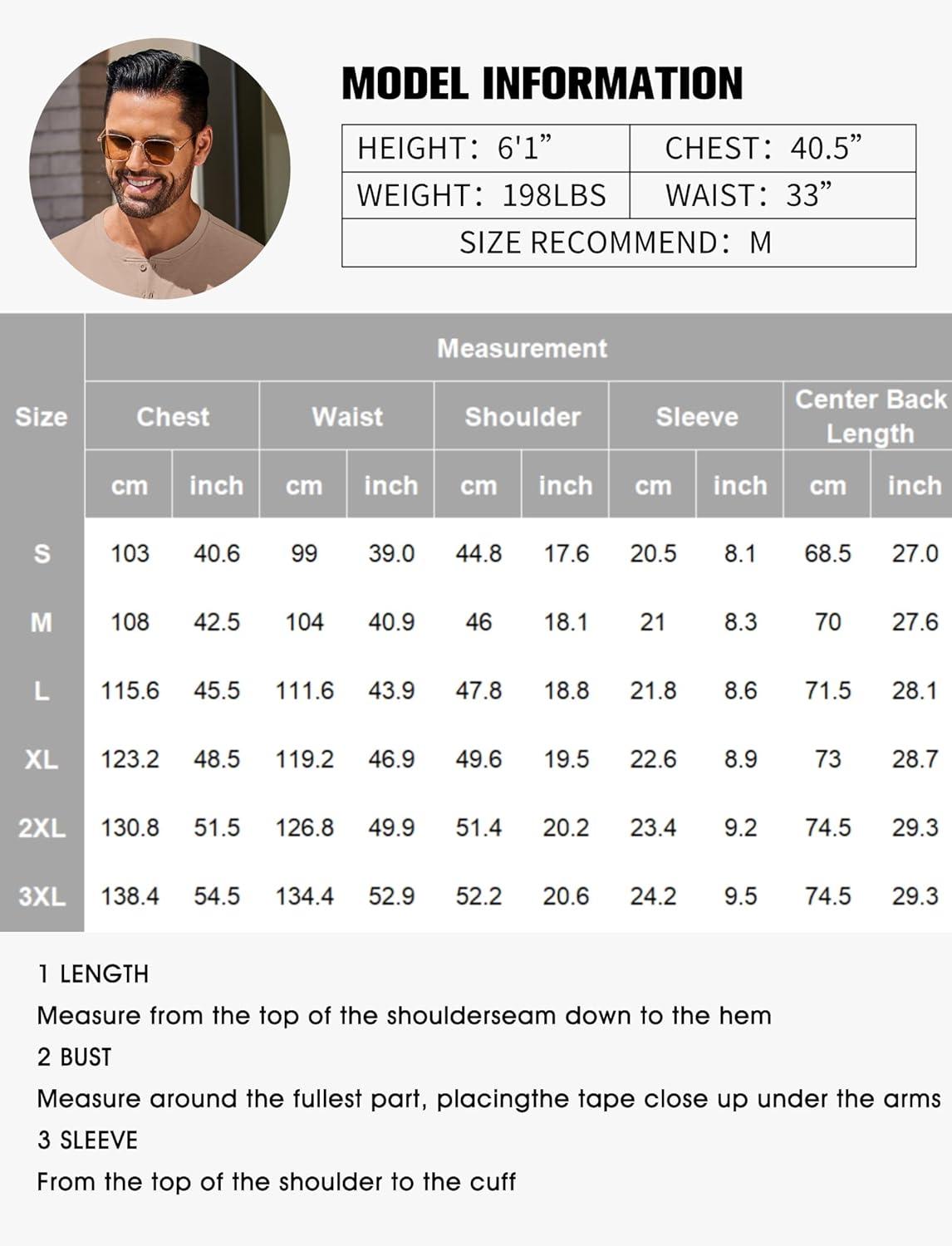 imageCOOFANDY Mens Cotton Henley TShirts Short Sleeve Button Casual Basic Tees Work Shirts with Split SideGrey