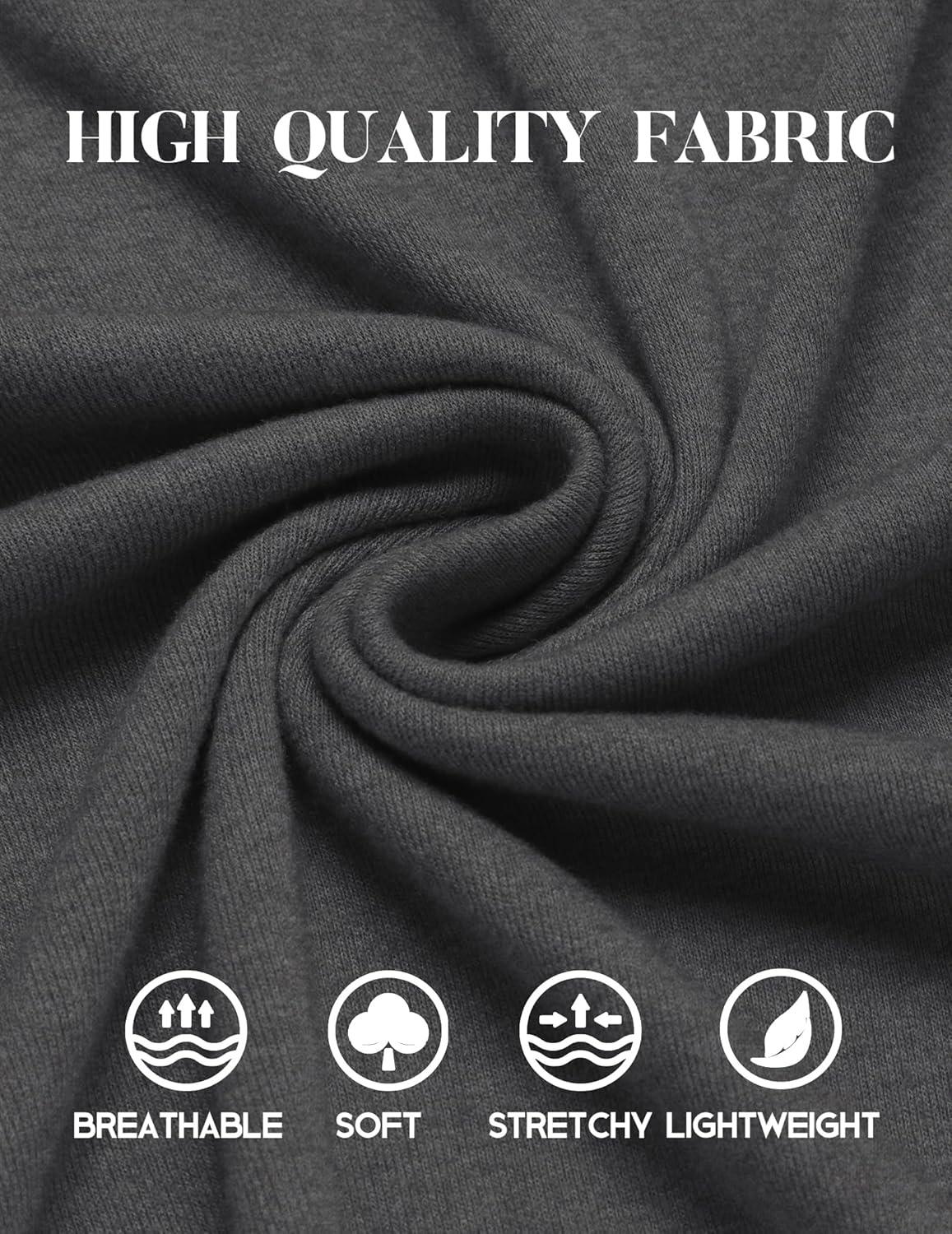 imageCOOFANDY Mens Henley Shirts Long Sleeve Lightweight Buttons TShirts Casual Basic Pullover TopDark Grey