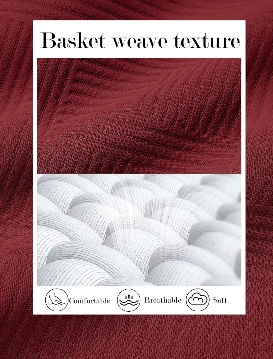 imageCOOFANDY Mens Hooded Sweatshirt Zip Up Casual Knit Hoodies Fashion Drawstring Sweatshirts with PocketsWine Red