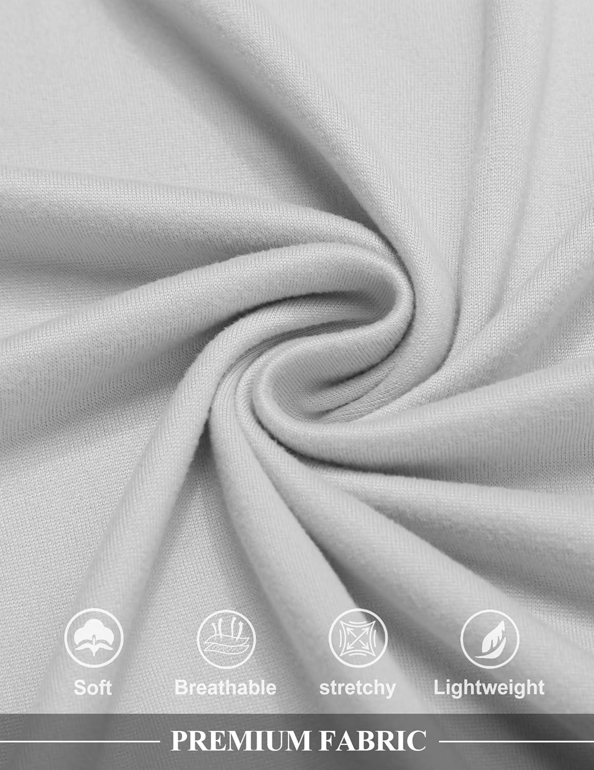 imageCOOFANDY Mens Long Hooded Cardigan Sleeveless Ruffle Shawl Collar Lightweight Open Front Drape Kimono VestLight Grey