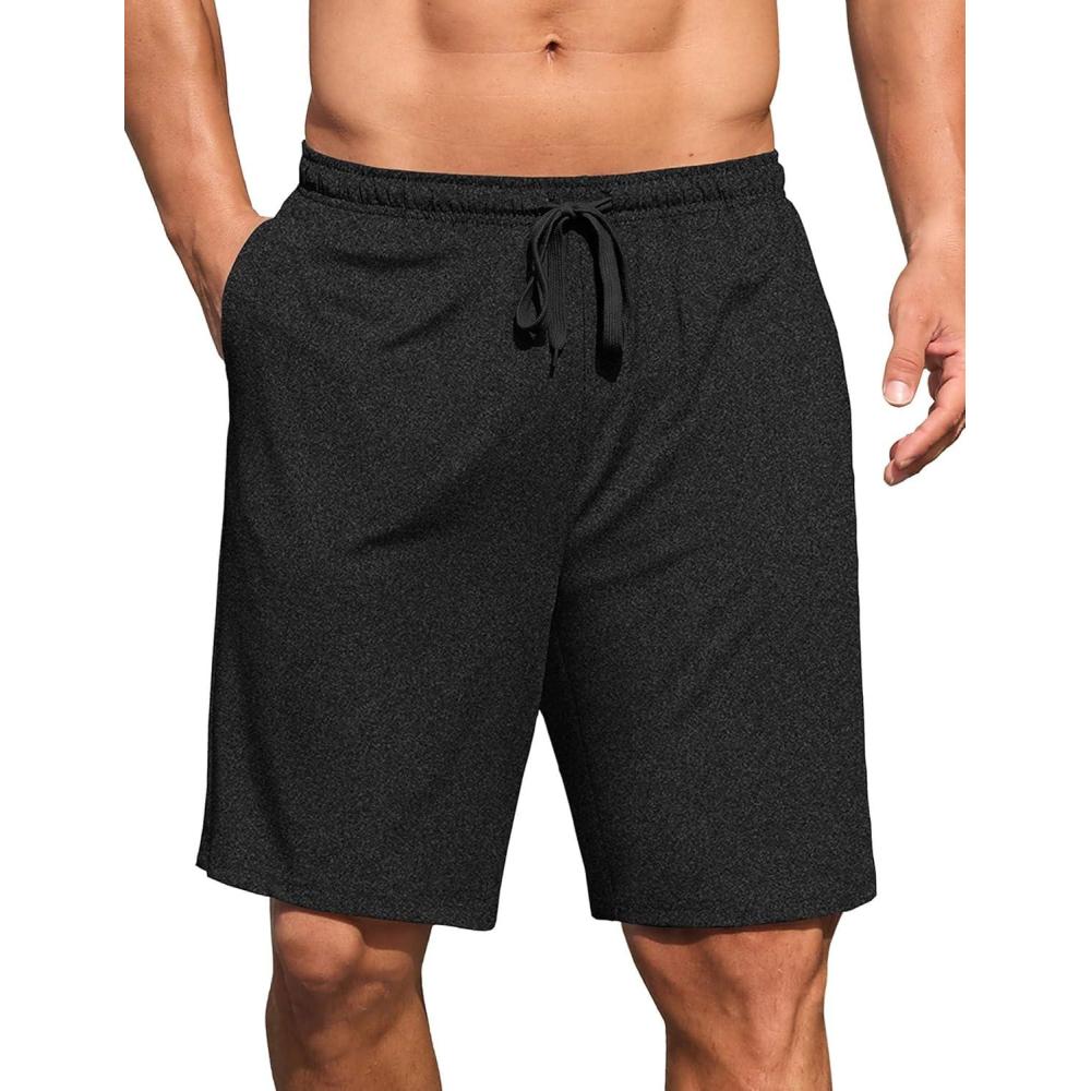 imageCOOFANDY Mens 2 Pack 9 inch Gym Workout Shorts Lightweight Casual Active Running Shorts with PocketsBlue1 Pack of 1