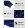 COOFANDY Mens 2 Piece Velour Tracksuit Full Zip Jackets Pants Velvet Jogging Suits Sweatsuit Set(Royal Blue)