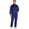 COOFANDY Mens 2 Piece Velour Tracksuit Full Zip Jackets Pants Velvet Jogging Suits Sweatsuit Set(Royal Blue)