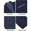 COOFANDY Mens Blazer Casual Two Buttons Sport Coat Slim Fit Lightweight Suit Jackets(Navy Blue)