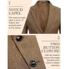 COOFANDY Men’s Blazer Casual Two Buttons Sport Coats Lightweight Suit Jacket(Camel)