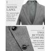 COOFANDY Men’s Blazer Casual Two Buttons Sport Coats Lightweight Suit Jacket(Dusty Gray)