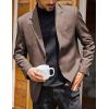 COOFANDY Men’s Blazer Casual Two Buttons Sport Coats Lightweight Suit Jacket(Khaki)