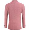 COOFANDY Men’s Blazer Casual Two Buttons Sport Coats Lightweight Suit Jacket(Lotus Pink)