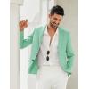 COOFANDY Men’s Blazer Casual Two Buttons Sport Coats Lightweight Suit Jacket(Mint Green)