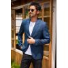 COOFANDY Men’s Blazer Casual Two Buttons Sport Coats Lightweight Suit Jacket(Royal Blue)