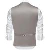COOFANDY Men’s Business Suit Vest Casual Dress Vest Slim Fit Formal Waistcoat(Grey)