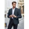 COOFANDY Men’s Casual Blazer Lightweight Suit Jacket Slim Fit Sport Coats for Men(Navy Blue)