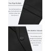 COOFANDY Men’s Casual Blazer One Button Sport Coat Slim Fit Lightweight Suit Blazer Jacket(Black)