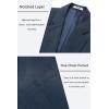 COOFANDY Men’s Casual Blazer One Button Sport Coat Slim Fit Lightweight Suit Blazer Jacket(Navy Blue)