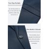 COOFANDY Men’s Casual Blazer One Button Sport Coat Slim Fit Lightweight Suit Blazer Jacket(Navy Blue)