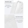 COOFANDY Men’s Casual Blazer One Button Sport Coat Slim Fit Lightweight Suit Blazer Jacket(White)