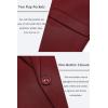 COOFANDY Men’s Casual Blazer One Button Sport Coat Slim Fit Lightweight Suit Blazer Jacket(Wine Red)