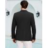 COOFANDY Men’s Casual Blazer Slim Fit Lightweight Sport Coats One Button Suit Jacket Dress Blazer Jackets(Black)