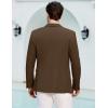 COOFANDY Men’s Casual Blazer Slim Fit Lightweight Sport Coats One Button Suit Jacket Dress Blazer Jackets(Brown)