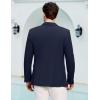 COOFANDY Men’s Casual Blazer Slim Fit Lightweight Sport Coats One Button Suit Jacket Dress Blazer Jackets(Dark Blue)