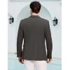 COOFANDY Men’s Casual Blazer Slim Fit Lightweight Sport Coats One Button Suit Jacket Dress Blazer Jackets(Dark Gray)