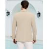 COOFANDY Men’s Casual Blazer Slim Fit Lightweight Sport Coats One Button Suit Jacket Dress Blazer Jackets(Khaki Gray)