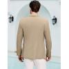 COOFANDY Men’s Casual Blazer Slim Fit Lightweight Sport Coats One Button Suit Jacket Dress Blazer Jackets(Light Khaki)