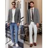 COOFANDY Men’s Casual Blazer Slim Fit Lightweight Sport Coats One Button Suit Jacket Dress Blazer Jackets(Medium Gray)
