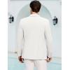 COOFANDY Men’s Casual Blazer Slim Fit Lightweight Sport Coats One Button Suit Jacket Dress Blazer Jackets(White)