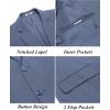 COOFANDY Mens Casual Blazer Slim Fit Suit Jacket Two Button Lightweight Sport Coat(Blue)