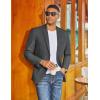 COOFANDY Men’s Casual Blazer Slim Fit Two Button Lightweight Sport Coats Business Suit Jacket(Drak Grey)