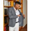 COOFANDY Men’s Casual Blazer Slim Fit Two Button Lightweight Sport Coats Business Suit Jacket(Light Grey)