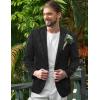 COOFANDY Men’s Casual Blazer Suit Jackets Slim Fit One Button Business Sport Coats(2 – Black)
