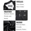 COOFANDY Mens Casual Button Down Shirt Short Sleeve Wrinkle Free Shirts Summer Shirt(Black Palm Tree)