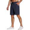 COOFANDY Men’s Casual Drawstring Shorts Lightweight Elastic Waist Walking Shorts with Pockets(Navy Blue)