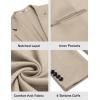 COOFANDY Men’s Casual Knit Blazer Two Button Lightweight Sport Coats Suit Jacket(02-light Khaki)