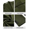 COOFANDY Men’s Casual Knit Blazer Two Button Lightweight Sport Coats Suit Jacket(Dark Green)