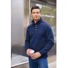 COOFANDY Men’s Casual Slim Fit Pullover Sweater Knitted Thermal Sweatshirt(A-navy Blue)