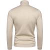 COOFANDY Men’s Casual Slim Fit Pullover Sweater Knitted Thermal Sweatshirt(Apricot)