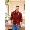 COOFANDY Men’s Casual Slim Fit Pullover Sweater Knitted Thermal Sweatshirt(Wine Red)