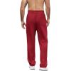 COOFANDY Mens Casual Sweatpants Open Bottom Lounge Pants Lightweight Baggy Workout Yoga Track Pants(Red)