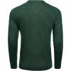 COOFANDY Mens Crew Neck Sweaters Long Sleeve Lightweight Knit Dress Pullover Sweaters(Green)